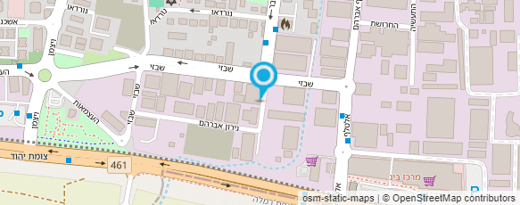 מפת הגעה אל צ'ופה - מועדון הפעלה לילדים