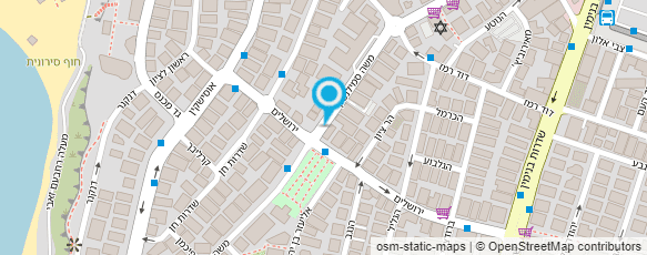 מפת הגעה אל עו"ד משגב רז