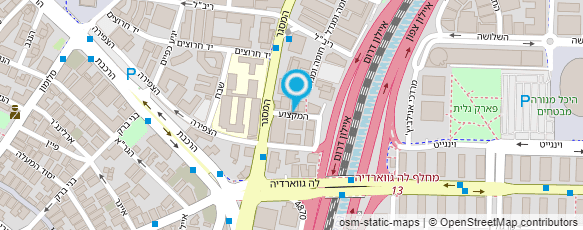 מפת הגעה אל עזרא תוכנות לעסקים ולפרטי