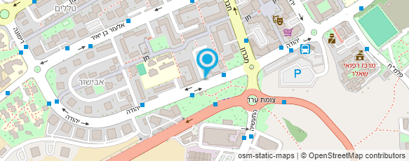 מפת הגעה אל "מזור ומרפא ערד"