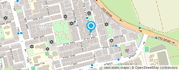 מפת הגעה אל גן מרים