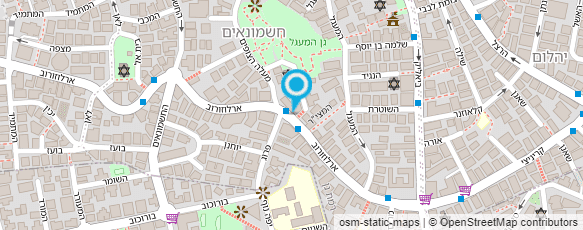 מפת הגעה אל מספרת אלברט