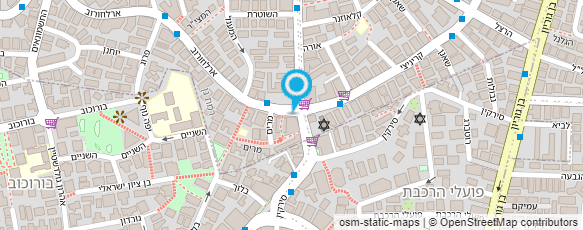 מפת הגעה אל עמותת אפש"ר-המרכז לטיפול בנפגעי אלכוהול והימורים