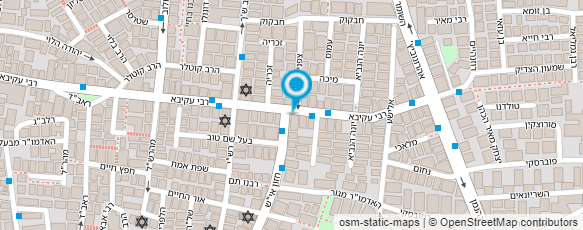 מפת הגעה אל נעלי מרכז עקיבא