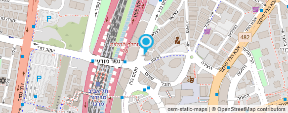 מפת הגעה אל קומטופ- מעבדות שירות ומכירות