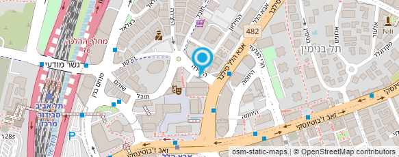 מפת הגעה אל עו"ד קינן יובל