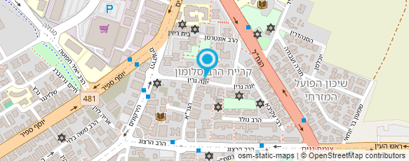 מפת הגעה אל מספרת אילן