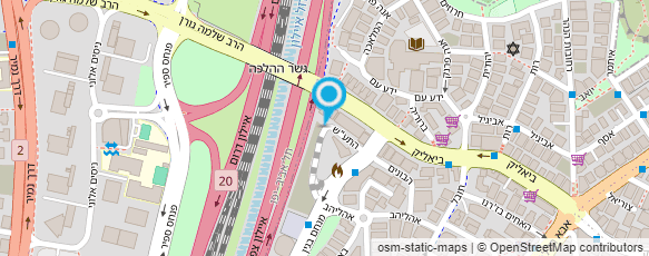 מפת הגעה אל ניצנה דרשן-לייטנר ושות'