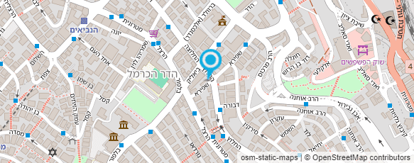 מפת הגעה אל סלון ישראל