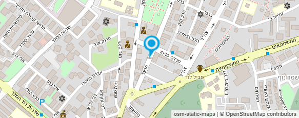 מפת הגעה אל ישיבה תיכונית אלישיב