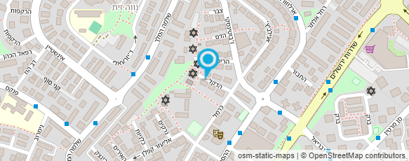 מפת הגעה אל כולל אלישיב