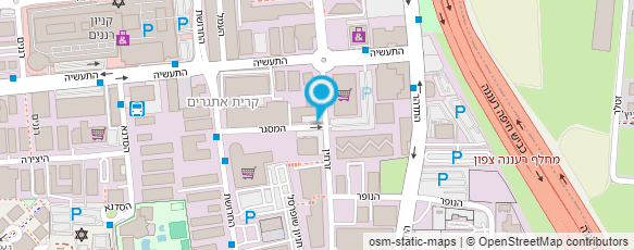 מפת הגעה אל פיג'ו - סיטרואן רעננה