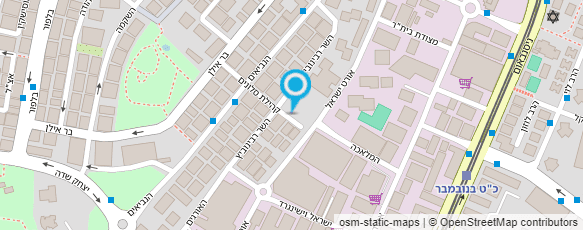 מפת הגעה אל מכבי שרותי מיזוג