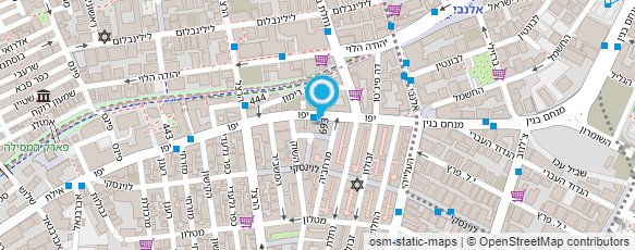 מפת הגעה אל כחול לבן