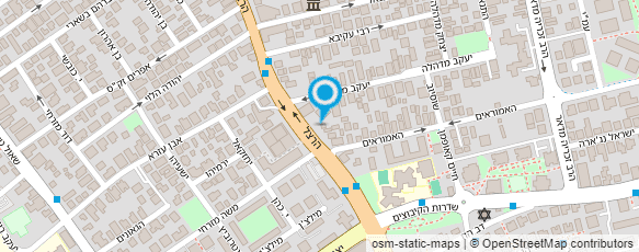 מפת הגעה אל מאפיית ג'רפי