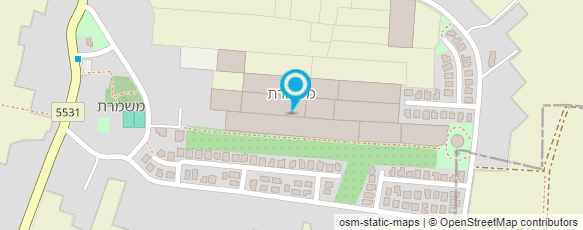 מפת הגעה אל משמרת