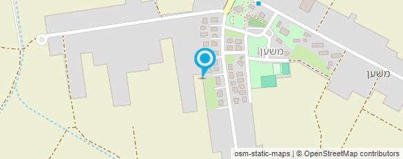 מפת הגעה אל משען