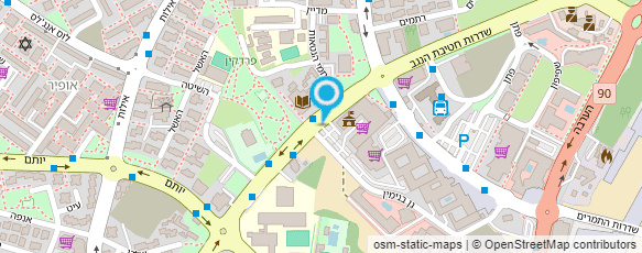 מפת הגעה אל הספריה העירונית