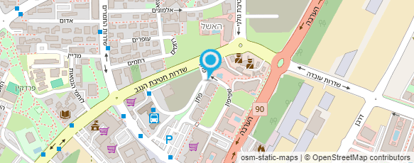 מפת הגעה אל עיריית אילת