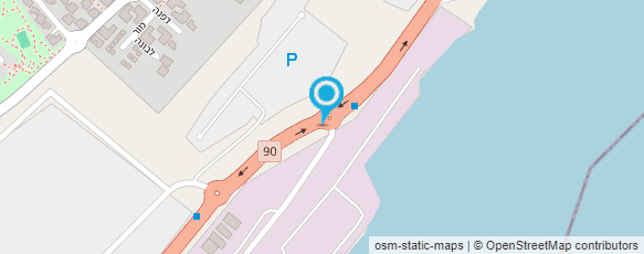 מפת הגעה אל חברת נמל אילת בע"מ