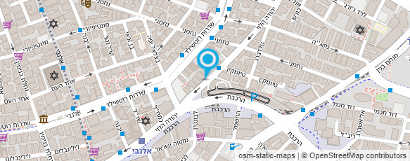 מפת הגעה אל עו"ד גל גורודיסקי