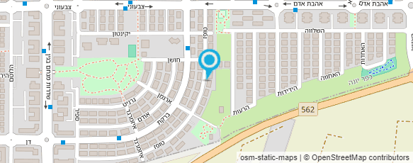 מפת הגעה אל תינוכיף משפחתון מורחב 0-3