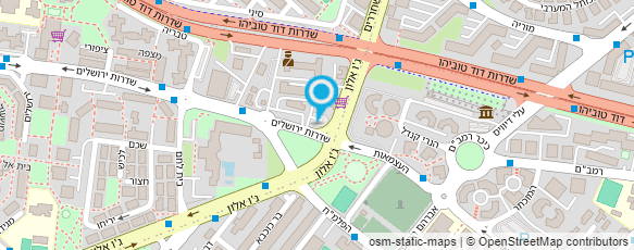 מפת הגעה אל מאפיית שחף