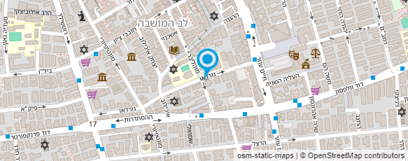 מפת הגעה אל מזל תופרת