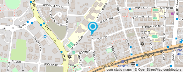 מפת הגעה אל מכולת איציק