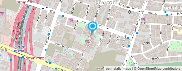 מפת הגעה אל מקדונלד'ס