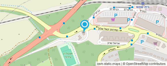 מפת הגעה אל מקדונלד'ס