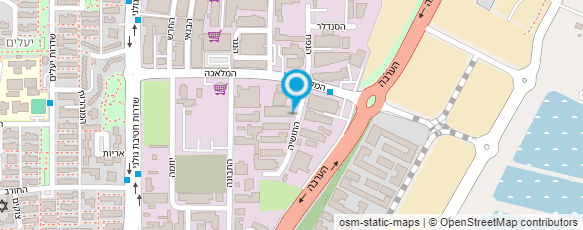 מפת הגעה אל מסגרית יוסטין בע"מ