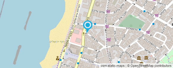 מפת הגעה אל הוטל דה לה מר