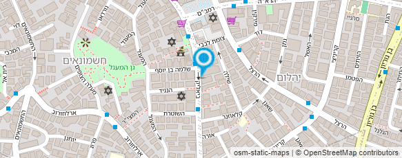 מפת הגעה אל מועדון התעופה לישראל רמת-גן