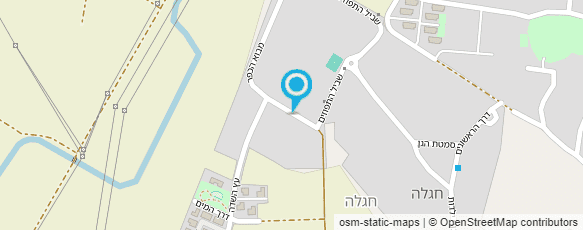 מפת הגעה אל כפר חוגלה