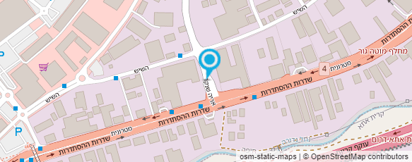 מפת הגעה אל אריק אסף