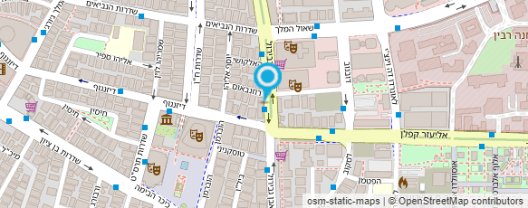 מפת הגעה אל פסקדין אתרי משפט בע"מ