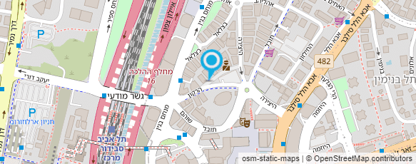 מפת הגעה אל אוריינט טכנולוגיות בע"מ