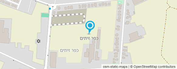 מפת הגעה אל כפר זיתים