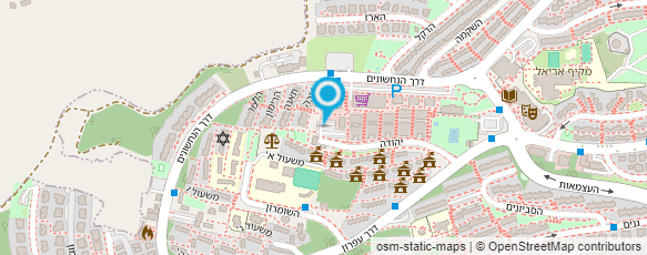 מפת הגעה אל דואר ישראל