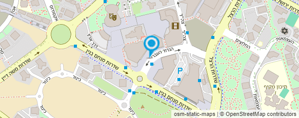 מפת הגעה אל דואר ישראל