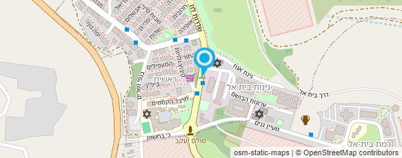 מפת הגעה אל דואר ישראל מפת הגעה אל דואר ישראל