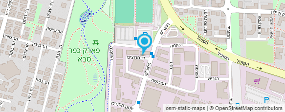 מפת הגעה אל דואר ישראל