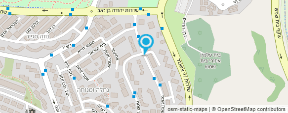 מפת הגעה אל דואר ישראל