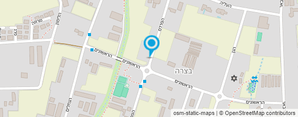 מפת הגעה אל דואר ישראל