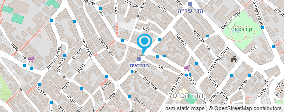 מפת הגעה אל דואר ישראל מפת הגעה אל דואר ישראל