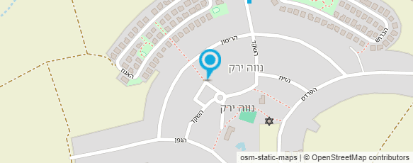 מפת הגעה אל דואר ישראל