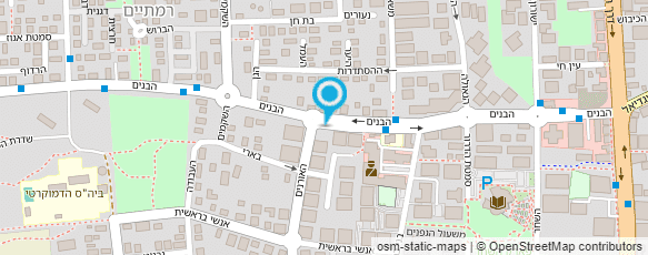 מפת הגעה אל דואר ישראל