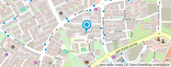 מפת הגעה אל נעמת-מרכז קהילתי ע"ש מיי בויאר