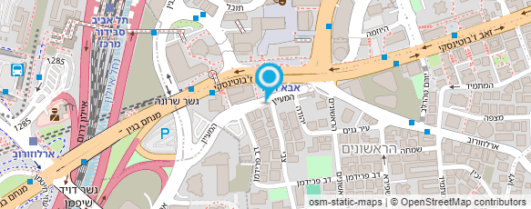 מפת הגעה אל סוכנות דואר